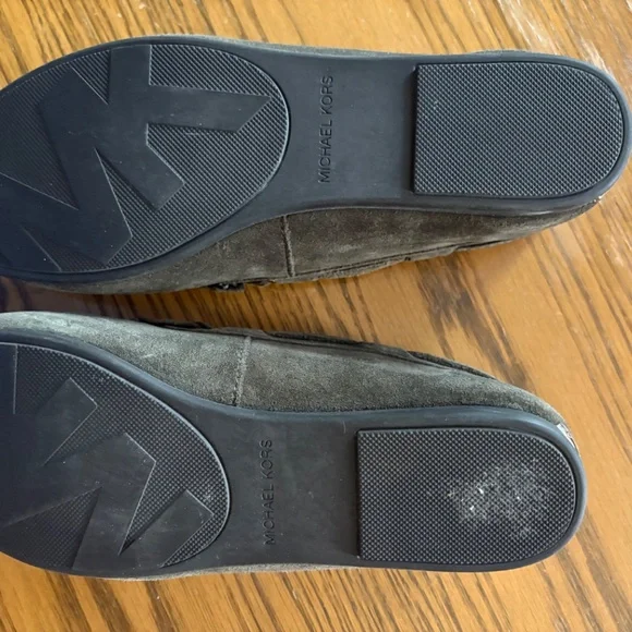 MK olive green loafer moccasin 8 - Picture 3 of 5